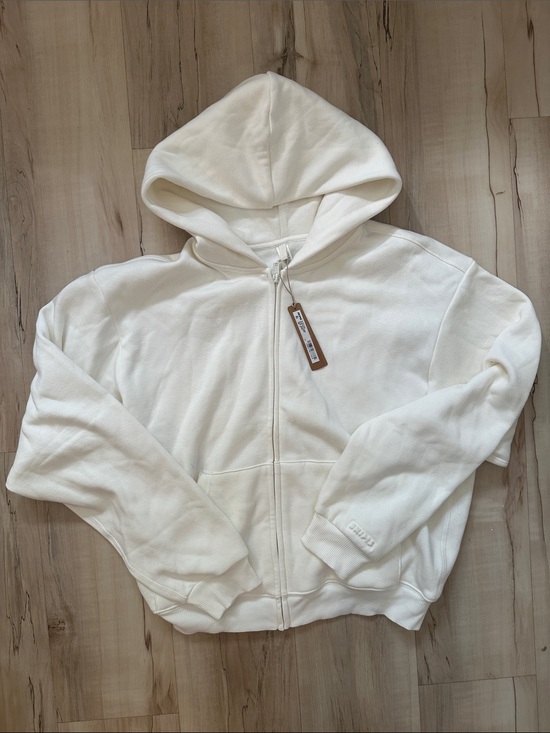 SKIMS Tops - SKIMS Cotton Fleece Classic Hoodie in Marble NWT
